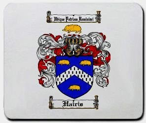 Hairis coat of arms mouse pad