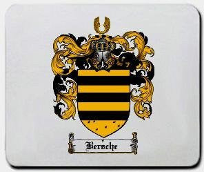 Bersche coat of arms mouse pad