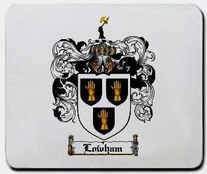 Lowham coat of arms mouse pad