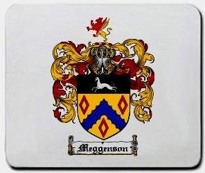 Meggenson coat of arms mouse pad