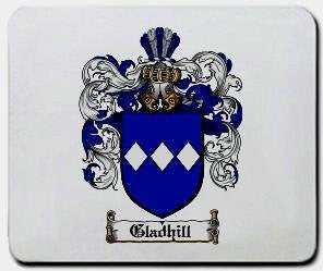Gladhill coat of arms mouse pad
