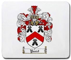 Yeard coat of arms mouse pad
