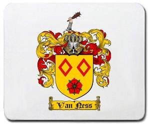 Van-ness coat of arms mouse pad