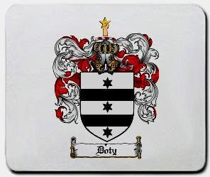 Doty coat of arms mouse pad