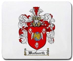 Wadworth coat of arms mouse pad