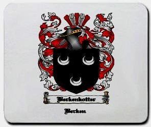 Berkenkotter coat of arms mouse pad