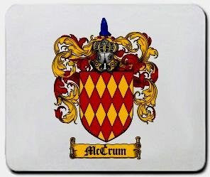 Mccrum coat of arms mouse pad