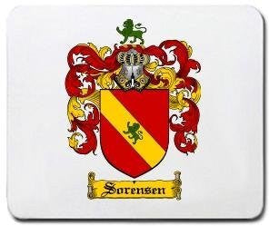 Sorensen coat of arms mouse pad