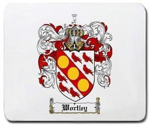 Wortley coat of arms mouse pad