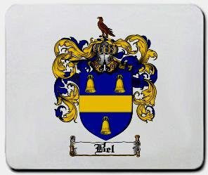Bel coat of arms mouse pad