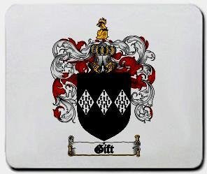 Gift coat of arms mouse pad