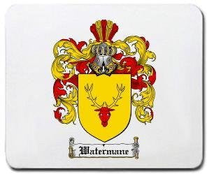 Watermane coat of arms mouse pad