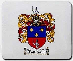 Lutterman coat of arms mouse pad