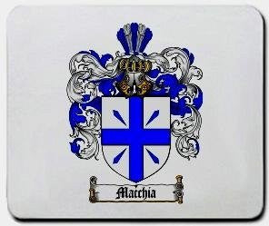 Macchia coat of arms mouse pad