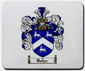 Goher coat of arms mouse pad