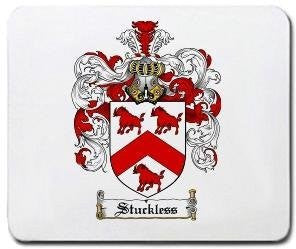 Stuckless coat of arms mouse pad