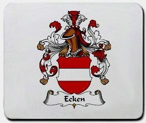 Ecken coat of arms mouse pad