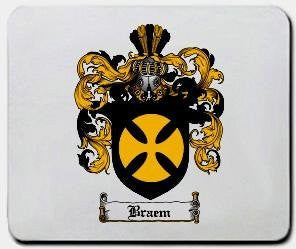 Braem coat of arms mouse pad