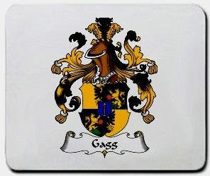 Gagg coat of arms mouse pad