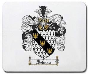 Selman coat of arms mouse pad