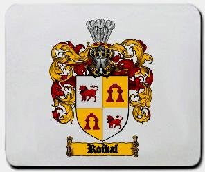 Roibal coat of arms mouse pad