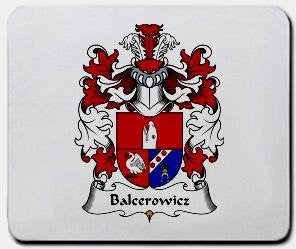 Balcerowicz coat of arms mouse pad