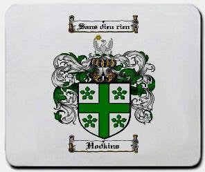 Hodkins coat of arms mouse pad