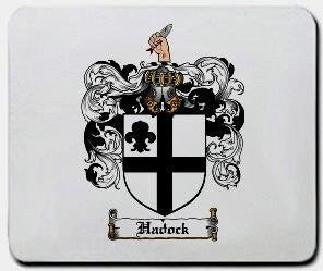 Hadock coat of arms mouse pad