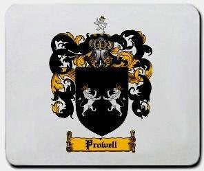 Prowell coat of arms mouse pad