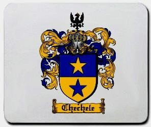 Chechele coat of arms mouse pad