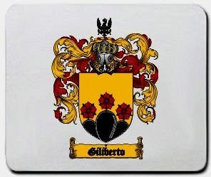 Giliberto coat of arms mouse pad