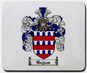 Gaynes coat of arms mouse pad