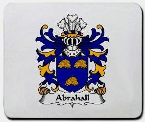 Abrahall coat of arms mouse pad