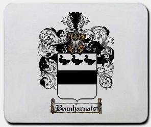 Beauharnais coat of arms mouse pad
