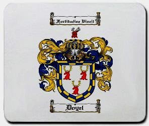 Doyel coat of arms mouse pad