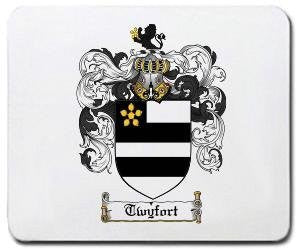 Twyfort coat of arms mouse pad