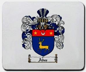 Abee coat of arms mouse pad