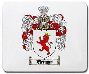 Urtiaga coat of arms mouse pad