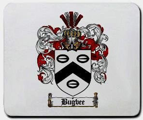 Bugbee coat of arms mouse pad