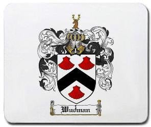 Wudman coat of arms mouse pad