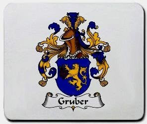 Gruber coat of arms mouse pad