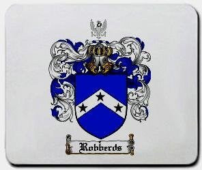 Robberds coat of arms mouse pad