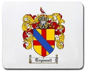 Trymnell coat of arms mouse pad