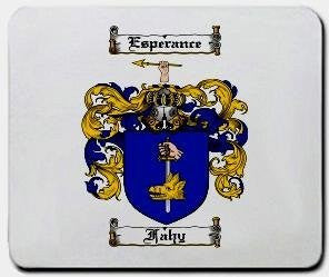 Fahy coat of arms mouse pad