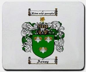 Array coat of arms mouse pad