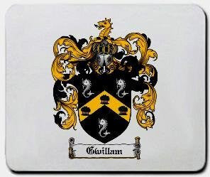 Gwillam coat of arms mouse pad