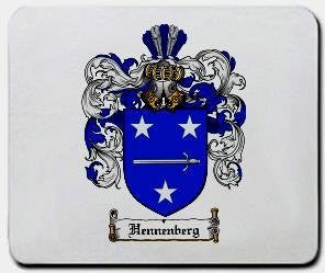 Hennenberg coat of arms mouse pad