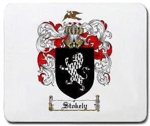 Stokely coat of arms mouse pad