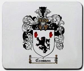 Crosson coat of arms mouse pad