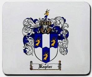 Rapier coat of arms mouse pad